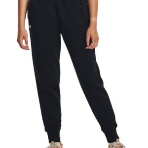 Under ArmourRival Παντελόνι Φόρμας με Λάστιχο Fleece Μαύρο