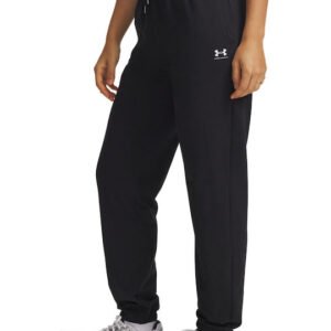 Under ArmourTerry Παντελόνι Φόρμας με Λάστιχο Μαύρο